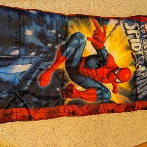 Child's Spiderman Sleeping Bag